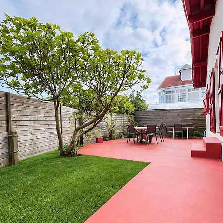Maison Basque Avec Terrasse, Clim, Et Wi-fi A 600m De La - - Fr-1-433-69 度假居 阿卡雄