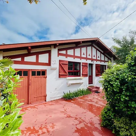 Prázdninový dům Maison Basque Avec Terrasse, Clim, Et Wi-fi A 600m De La - - Fr-1-433-69